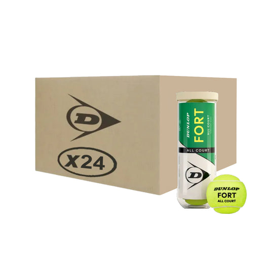 Caja de 24 Tarros – Dunlop FORT All Court x3